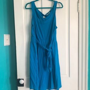 Blue summer dress